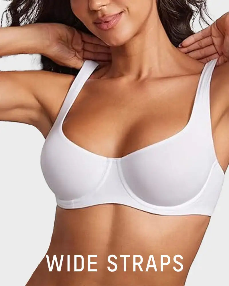 Balconette Support Bra – Seamless & Unlined