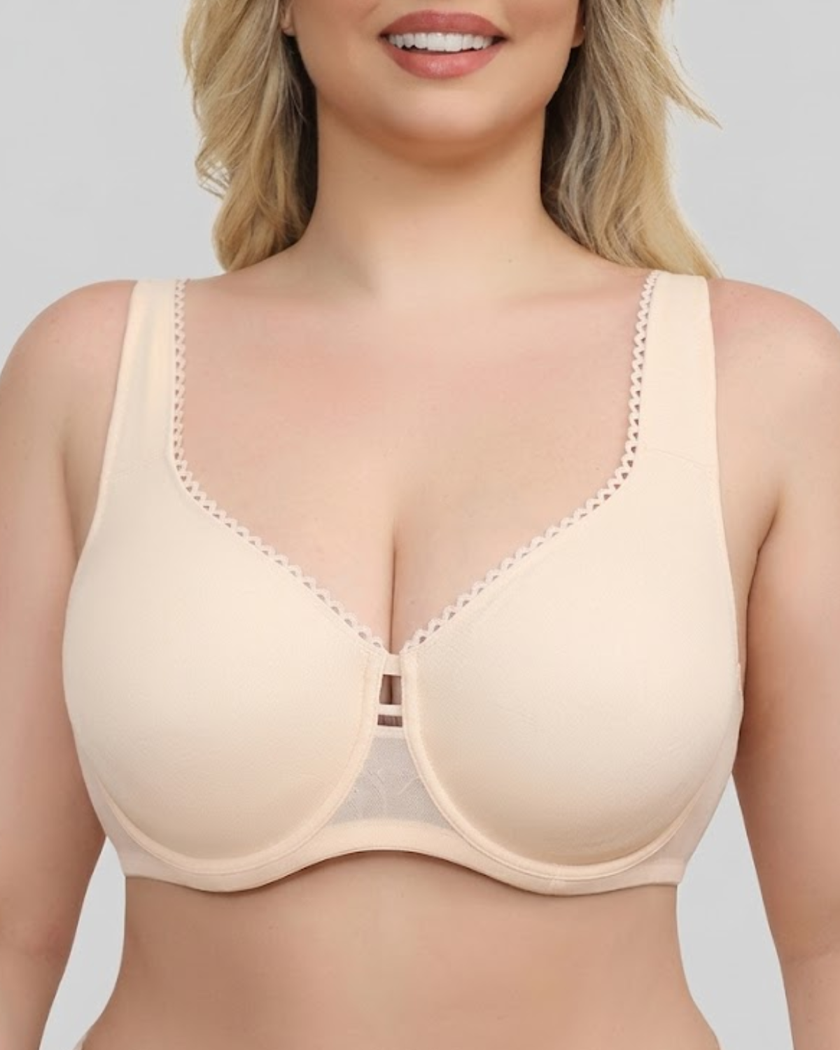 Lace Minimizer Bra – Full Coverage & Natural Support