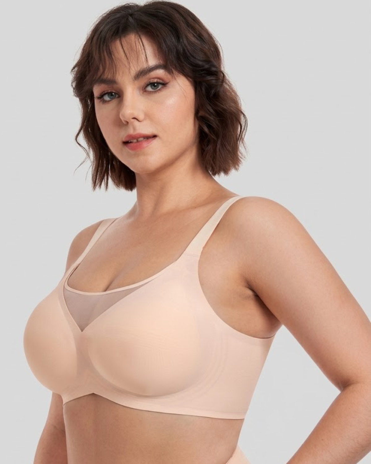 Jelly Lift Support Bra – Seamless & Wireless Fit