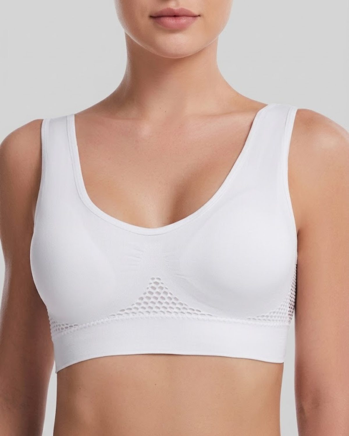 Breathable Active Bra – Light Support & Seamless Fit