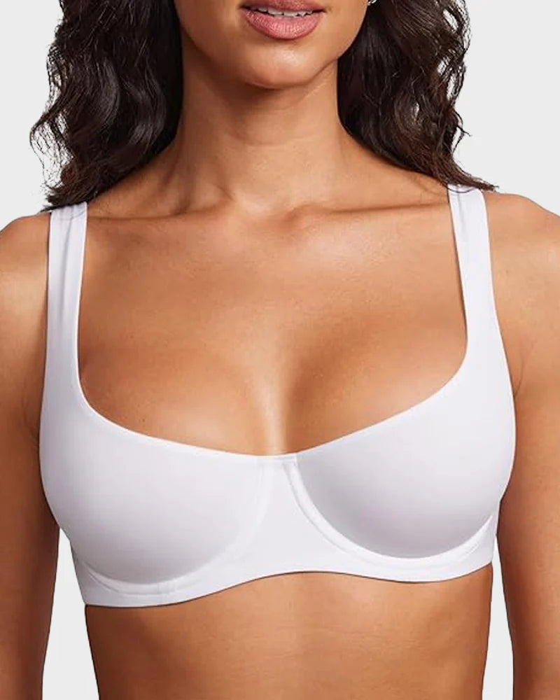 Balconette Support Bra – Seamless & Unlined