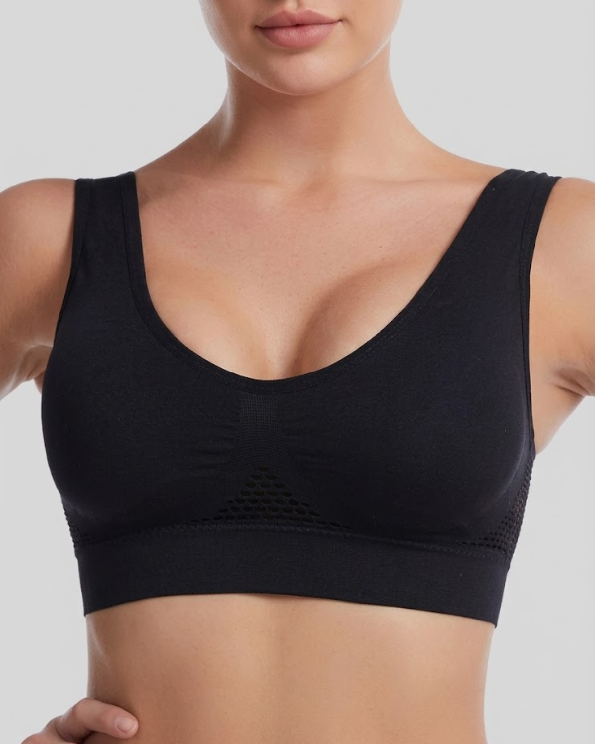 Breathable Active Bra – Light Support & Seamless Fit