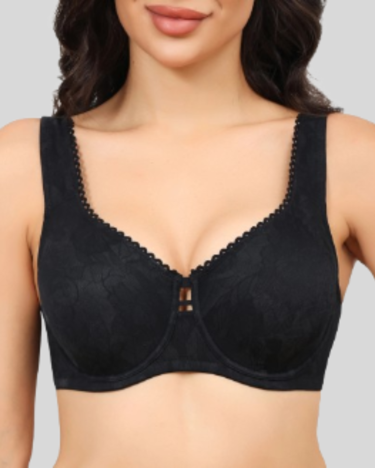 Lace Minimizer Bra – Full Coverage & Natural Support