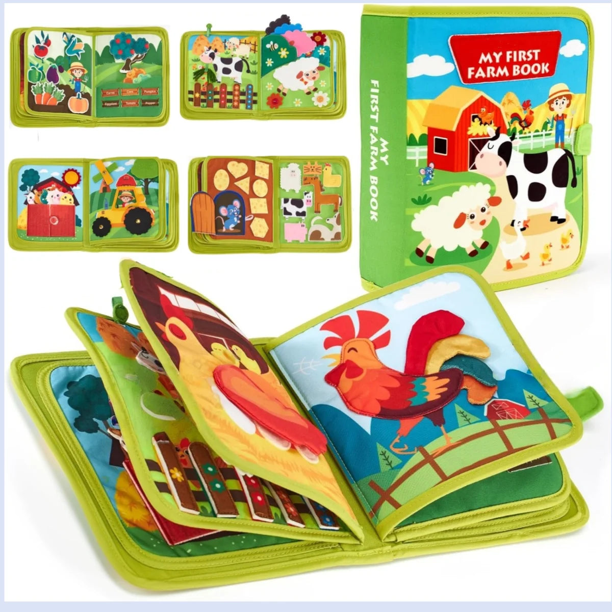 MY FIRST FARM BOOK - MONTESSORI EDUCATIONAL BOOK