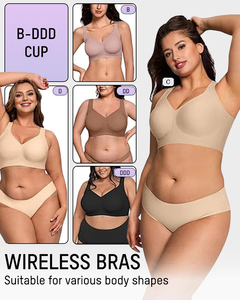 Wireless Jelly Bra – Full Coverage & Sculpting Effect