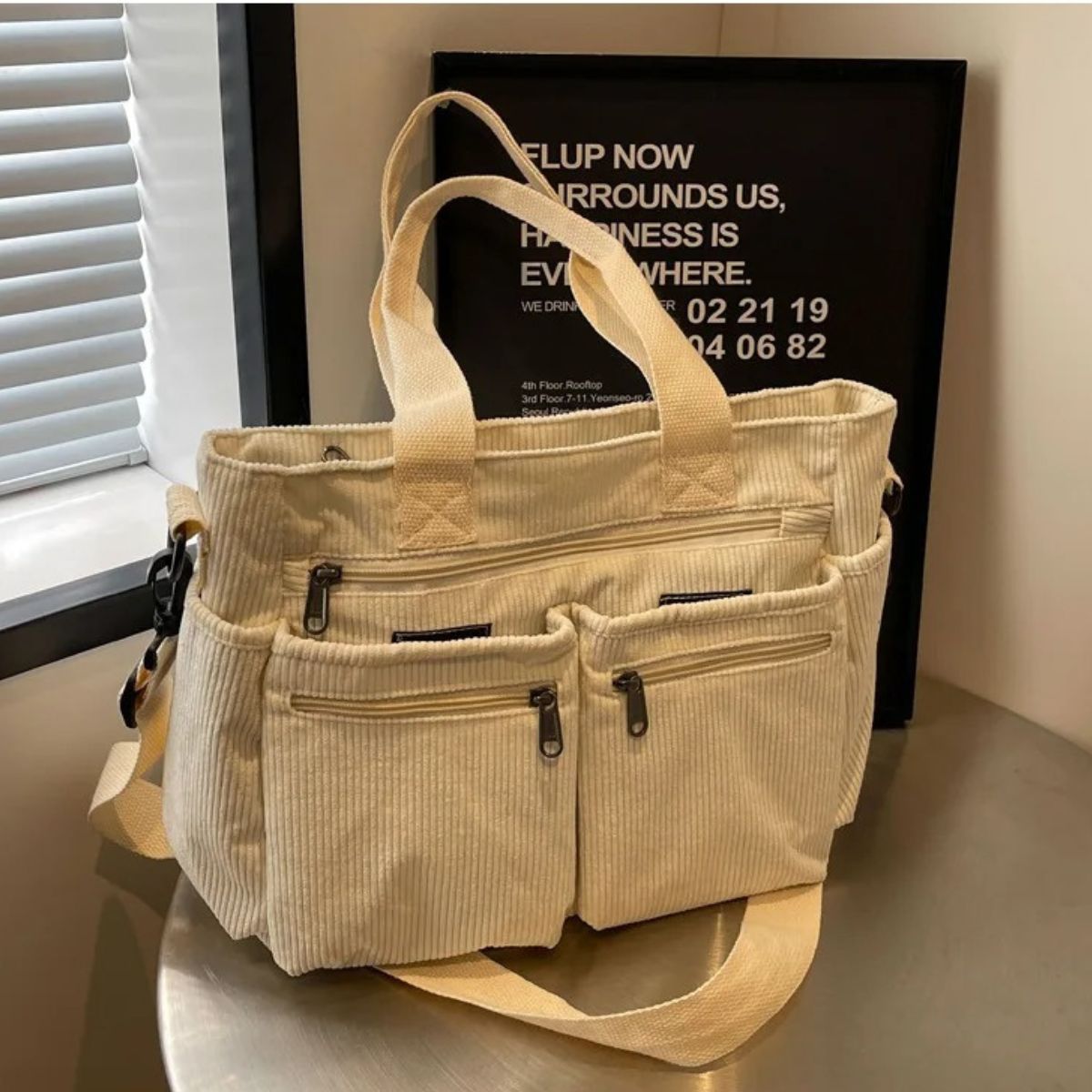 VALÉRIE VELVET TOTE BAG