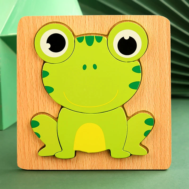 WOODEN SHAPE PUZZLE FOR KIDS
