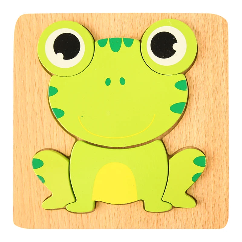 WOODEN SHAPE PUZZLE FOR KIDS