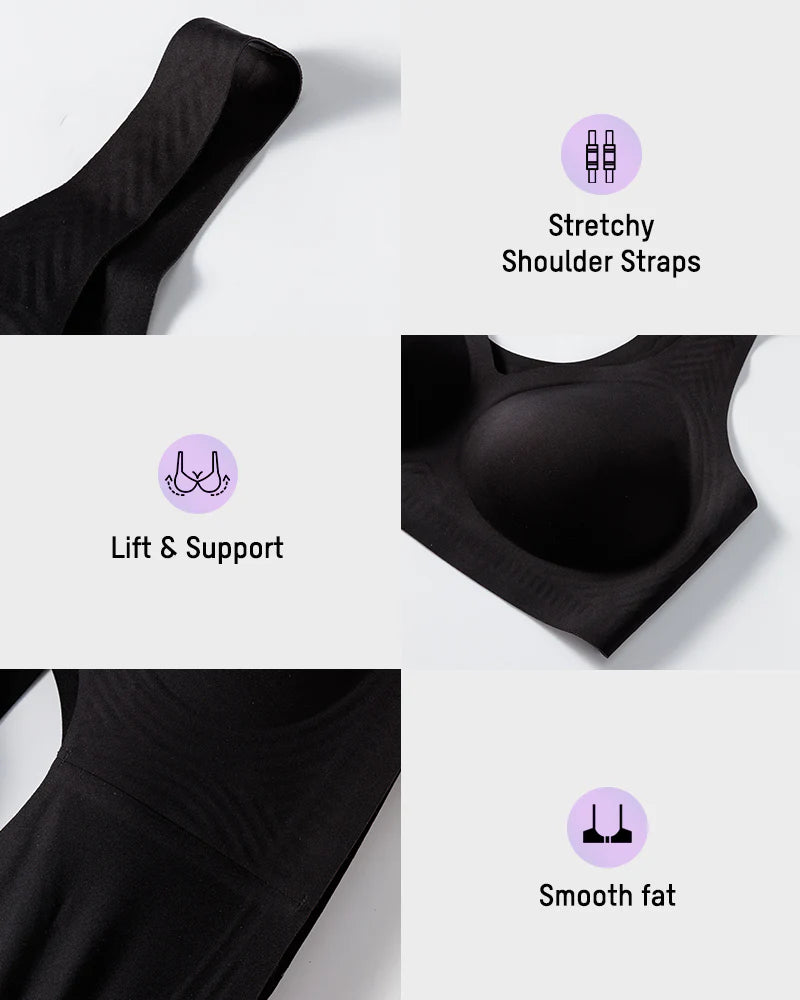 Wireless Jelly Sculpt Bra – Smooth & Support Fit
