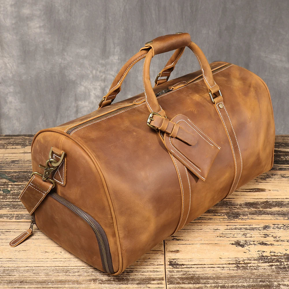 LOMBARDIA LEATHER BAG