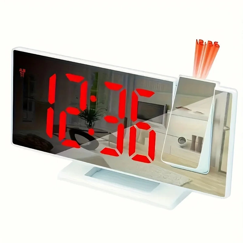DIGITAL PROJECTION ALARM CLOCK – MULTIFUNCTIONAL & MODERN DESIGN