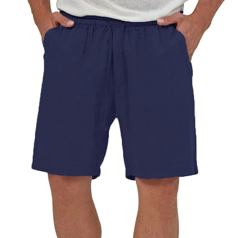 CASUAL LINEN SHORTS
