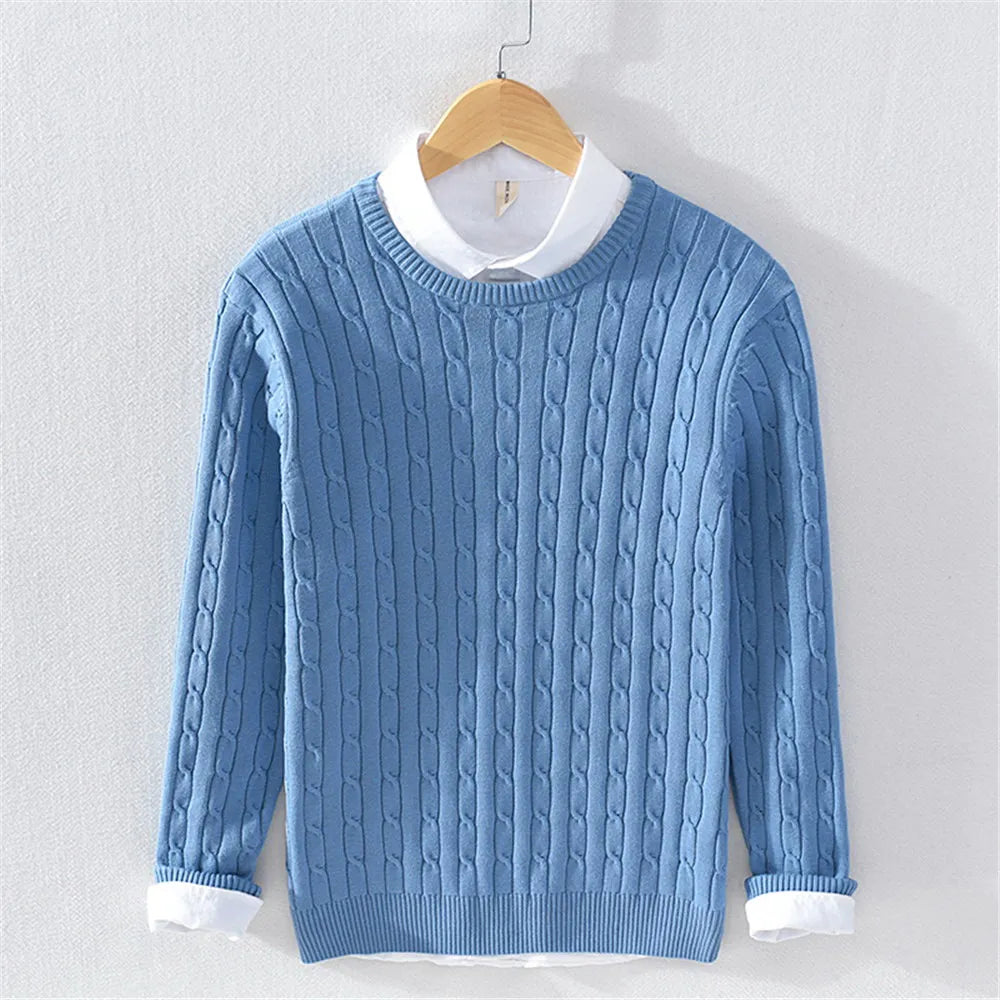 CAMBRIDGE COTTON SWEATER