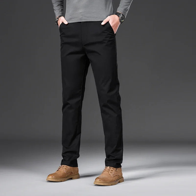 OXFORD COTTON PANTS