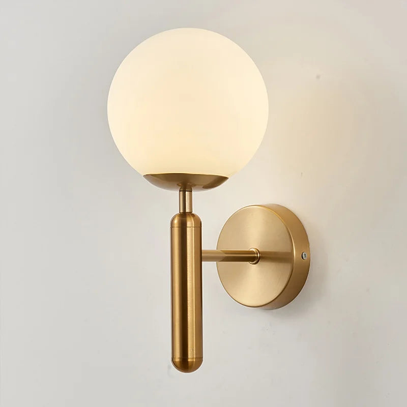 ELEGANCE WALL LAMP - MODERN GOLDEN COPPER DESIGN