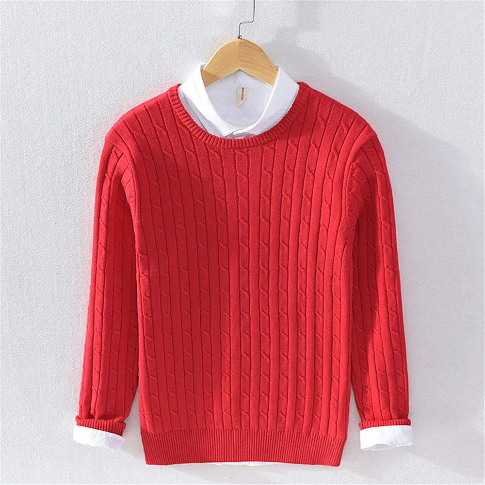 CAMBRIDGE COTTON SWEATER
