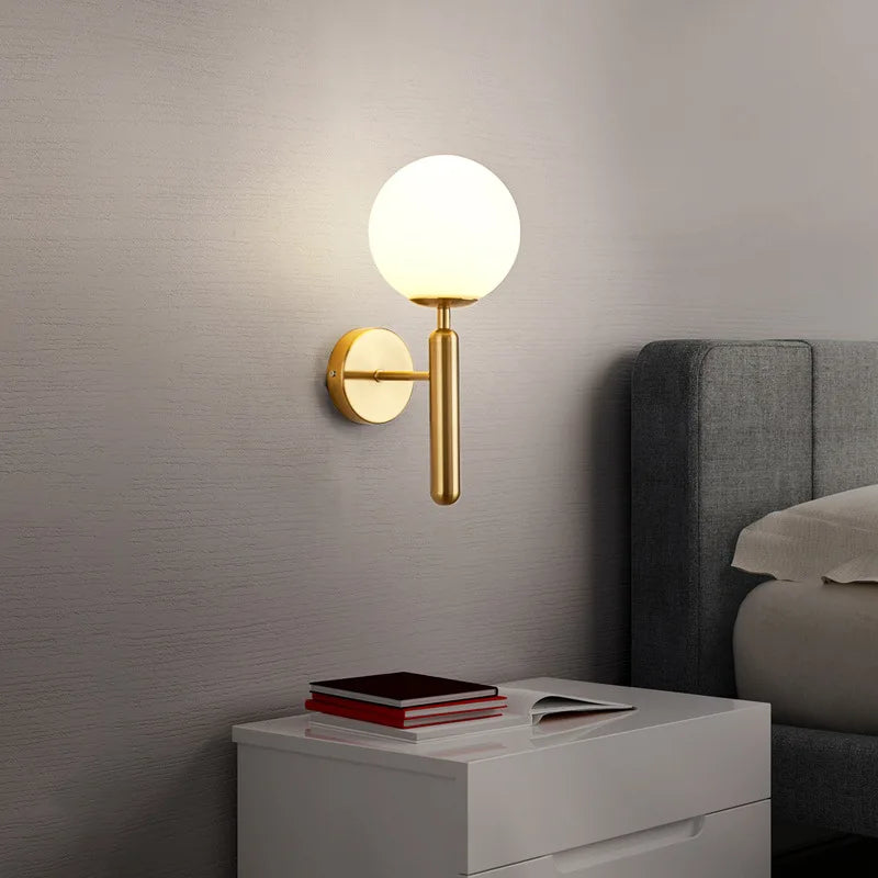 ELEGANCE WALL LAMP - MODERN GOLDEN COPPER DESIGN