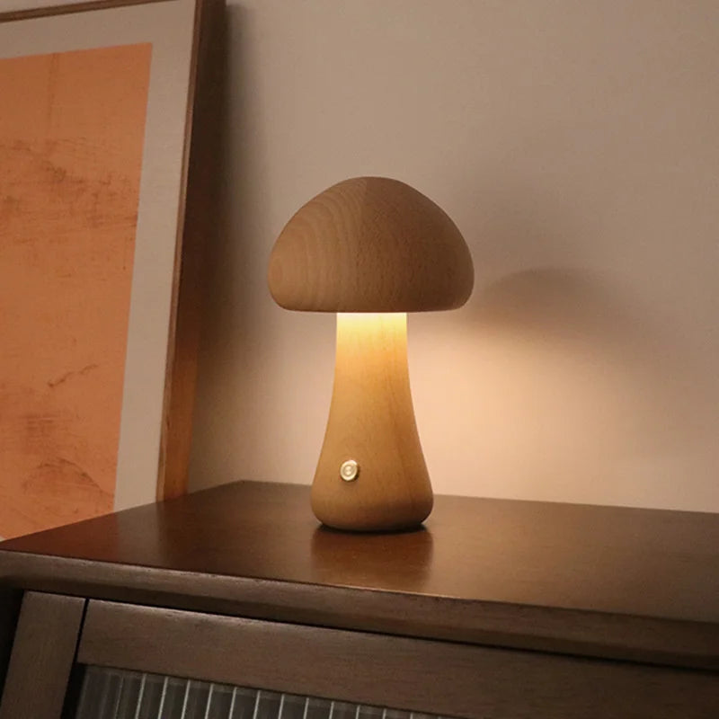 MUSHROOM TABLE LAMP - NORDIC MINIMALIST STYLE