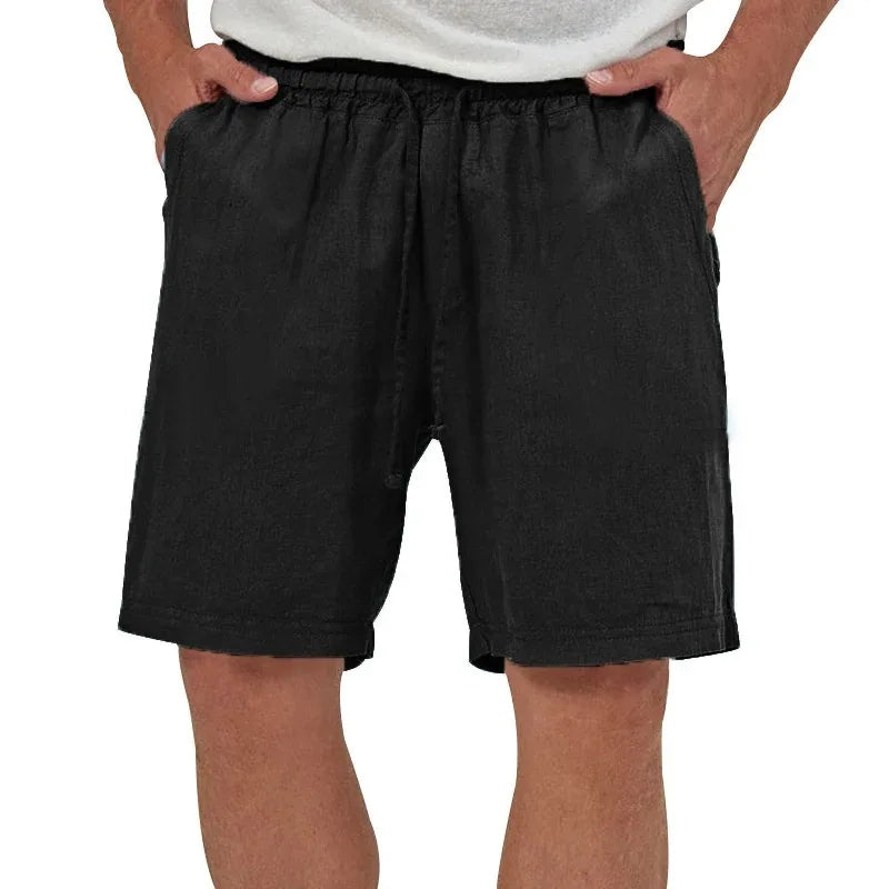 CASUAL LINEN SHORTS