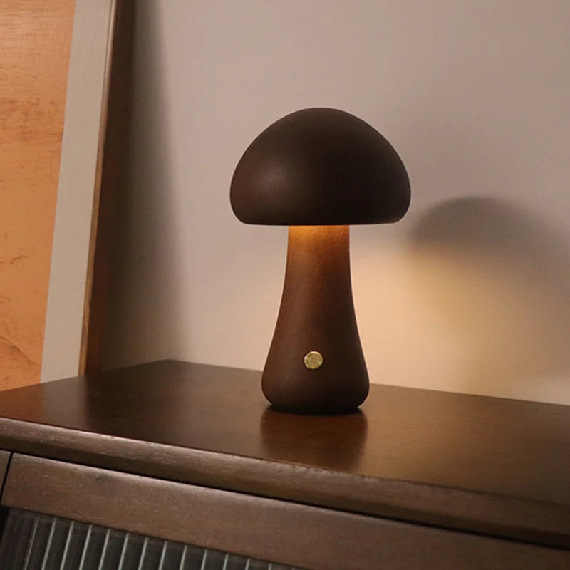 MUSHROOM TABLE LAMP - NORDIC MINIMALIST STYLE