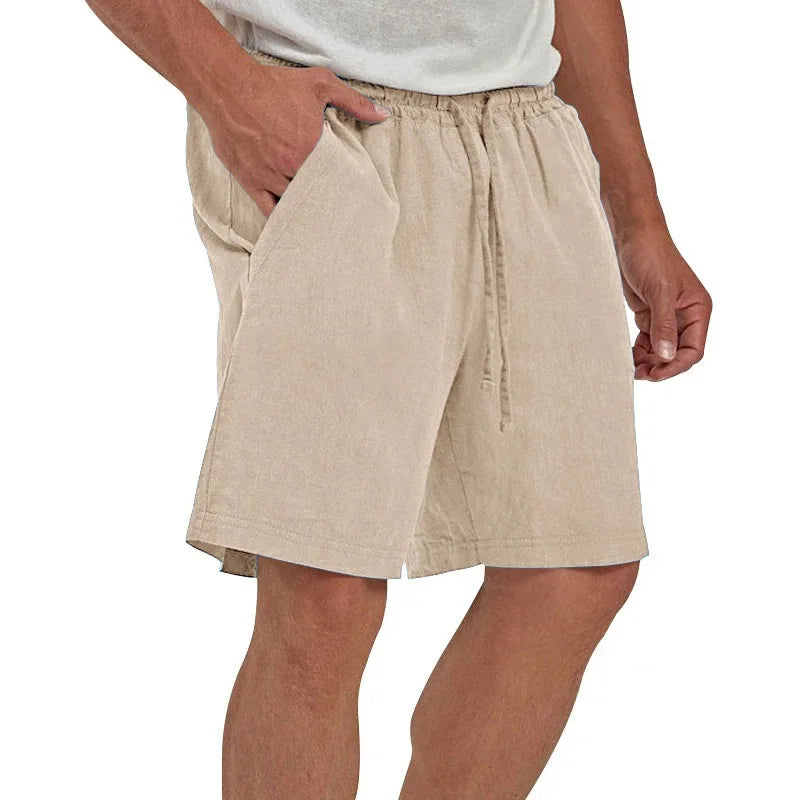 CASUAL LINEN SHORTS