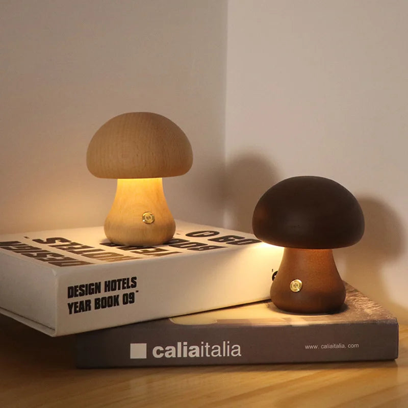 MUSHROOM TABLE LAMP - NORDIC MINIMALIST STYLE