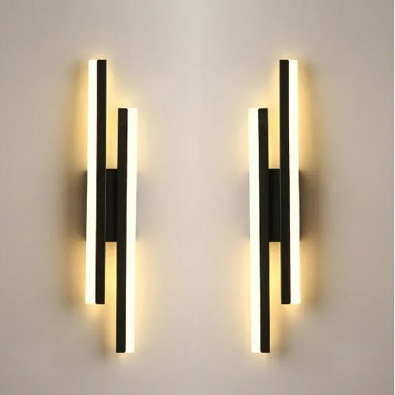 LED WALL LAMP – MODERN CURVED DESIGN