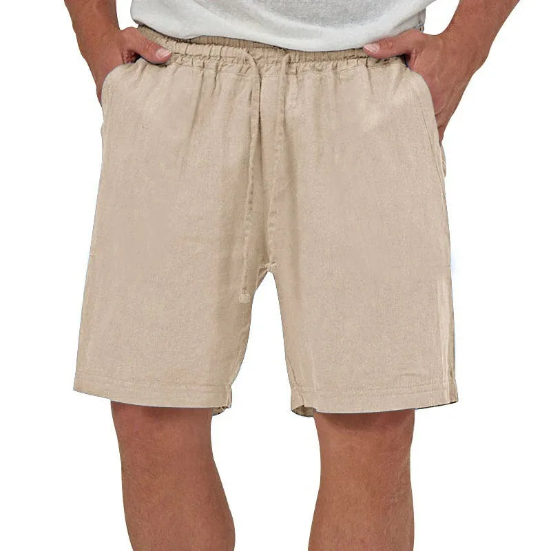 CASUAL LINEN SHORTS