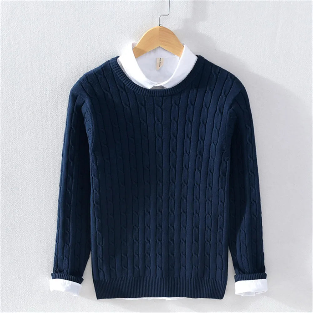 CAMBRIDGE COTTON SWEATER
