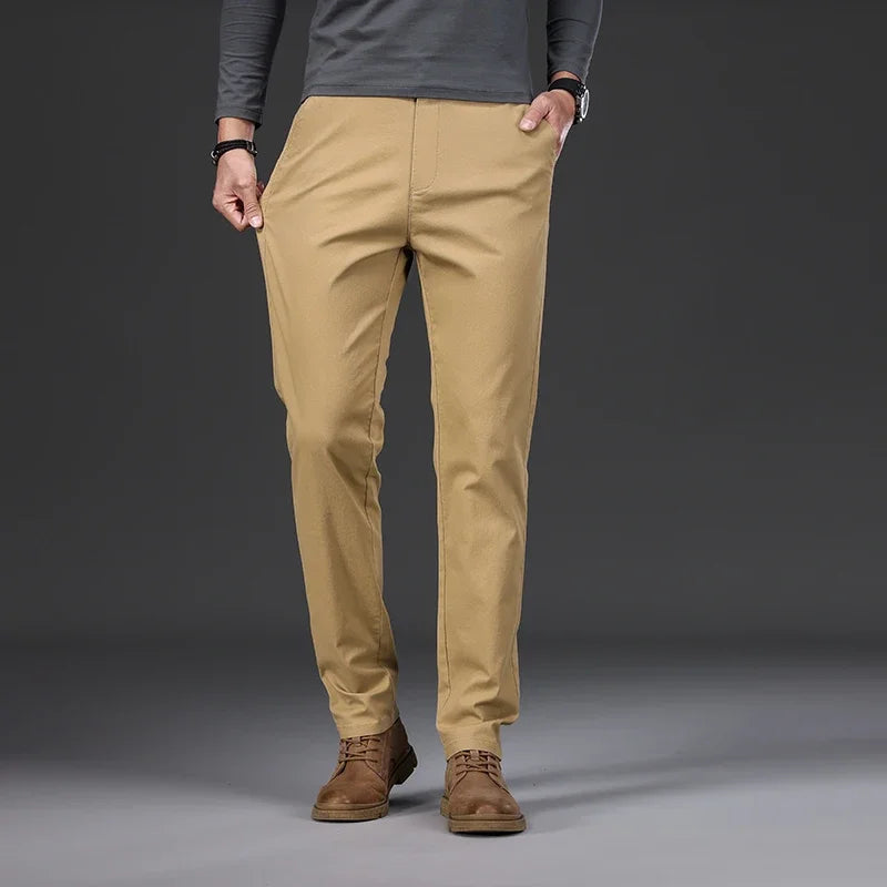 OXFORD COTTON PANTS