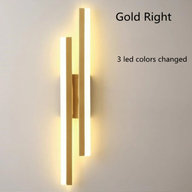 LED WALL LAMP – MODERN CURVED DESIGN
