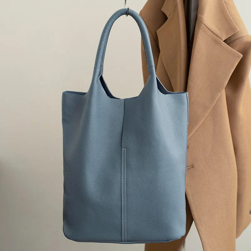 VALMONT LEATHER TOTE