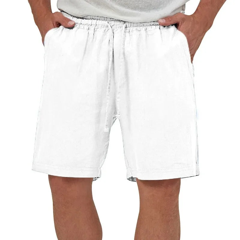 CASUAL LINEN SHORTS