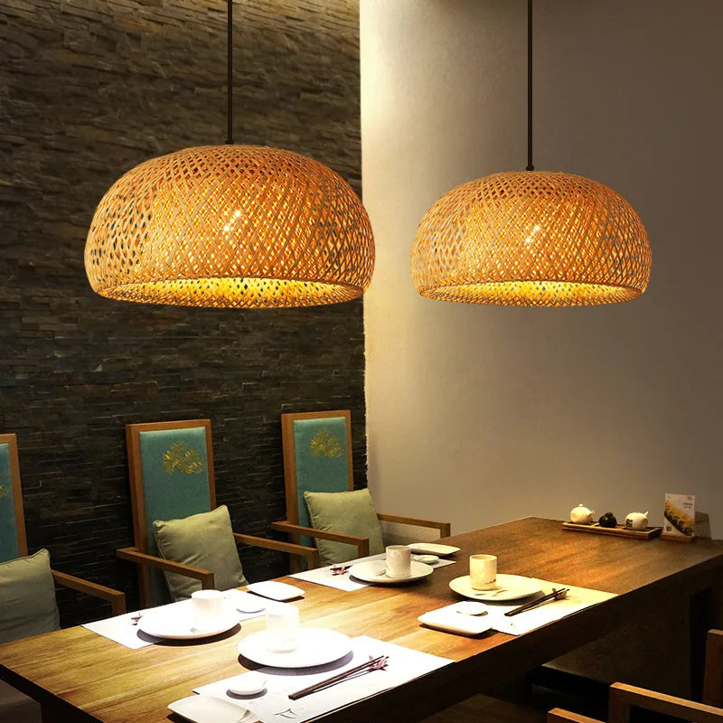 ORIENTAL BAMBOO PENDANT LIGHT
