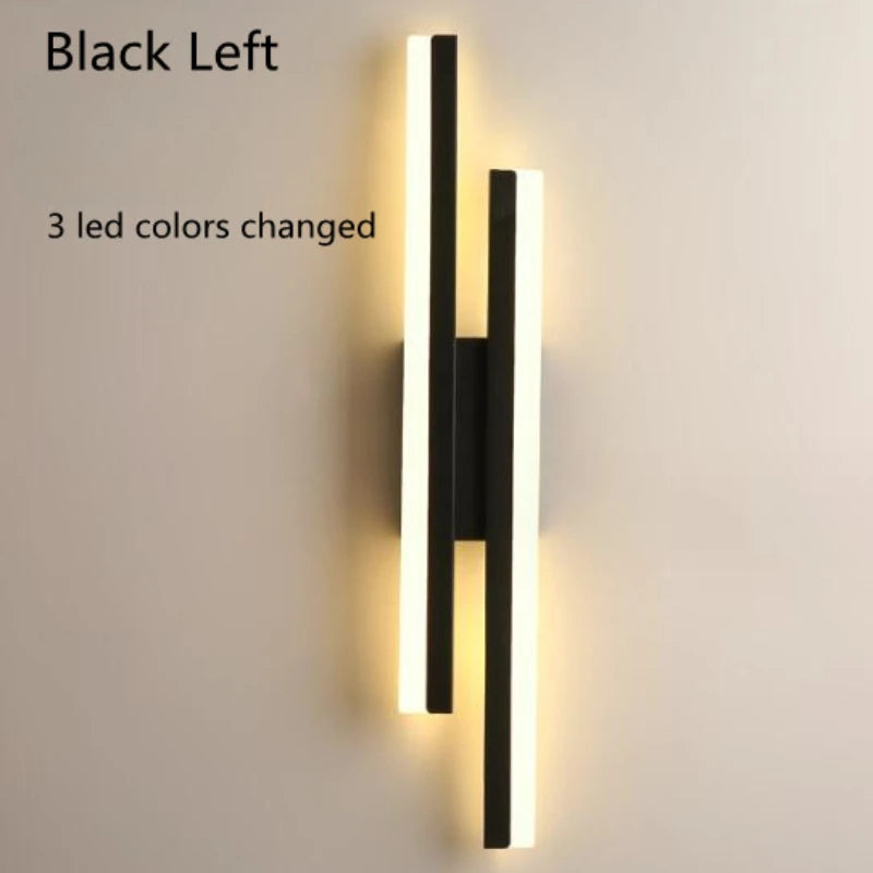 LED WALL LAMP – MODERN CURVED DESIGN