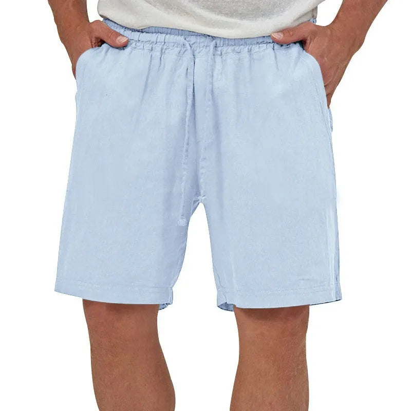CASUAL LINEN SHORTS