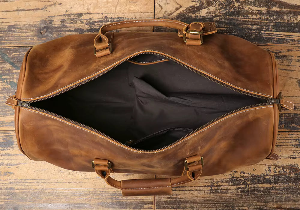 LOMBARDIA LEATHER BAG