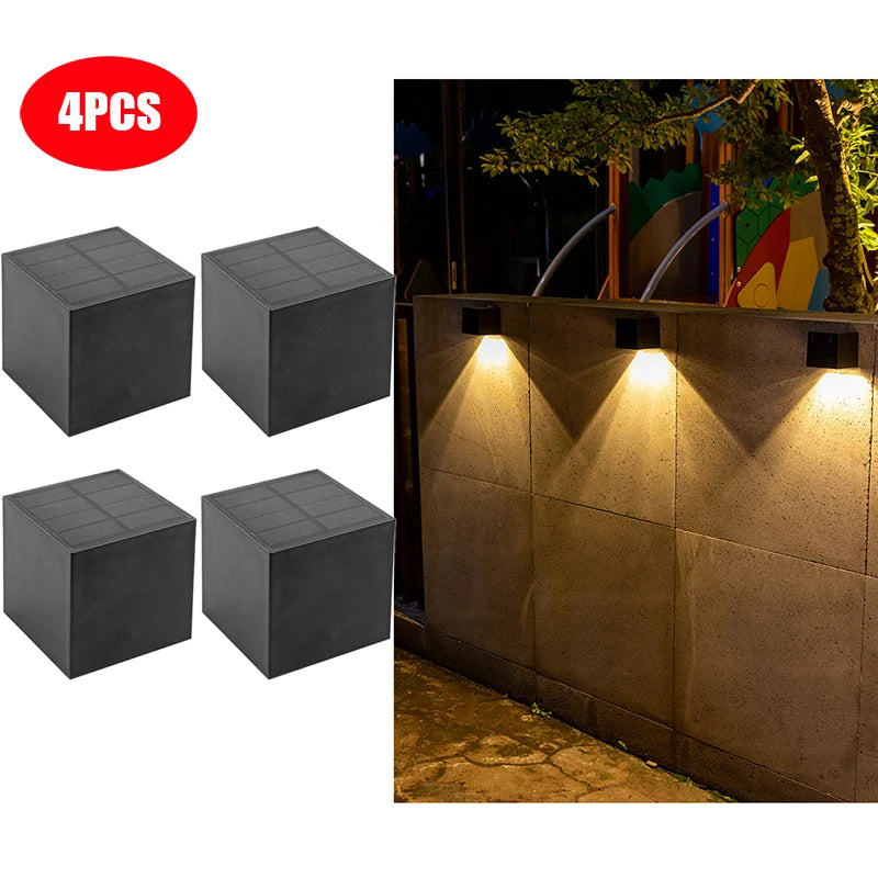 SOLAR WALL LIGHT – WATERPROOF