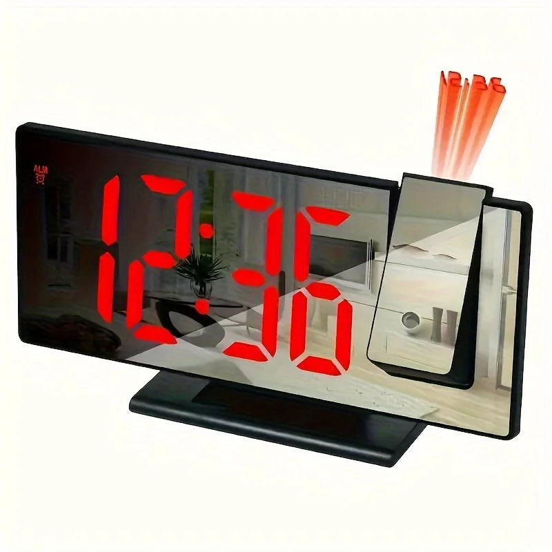 DIGITAL PROJECTION ALARM CLOCK – MULTIFUNCTIONAL & MODERN DESIGN