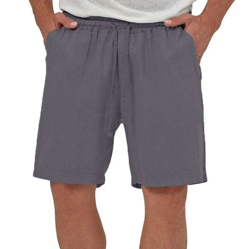 CASUAL LINEN SHORTS