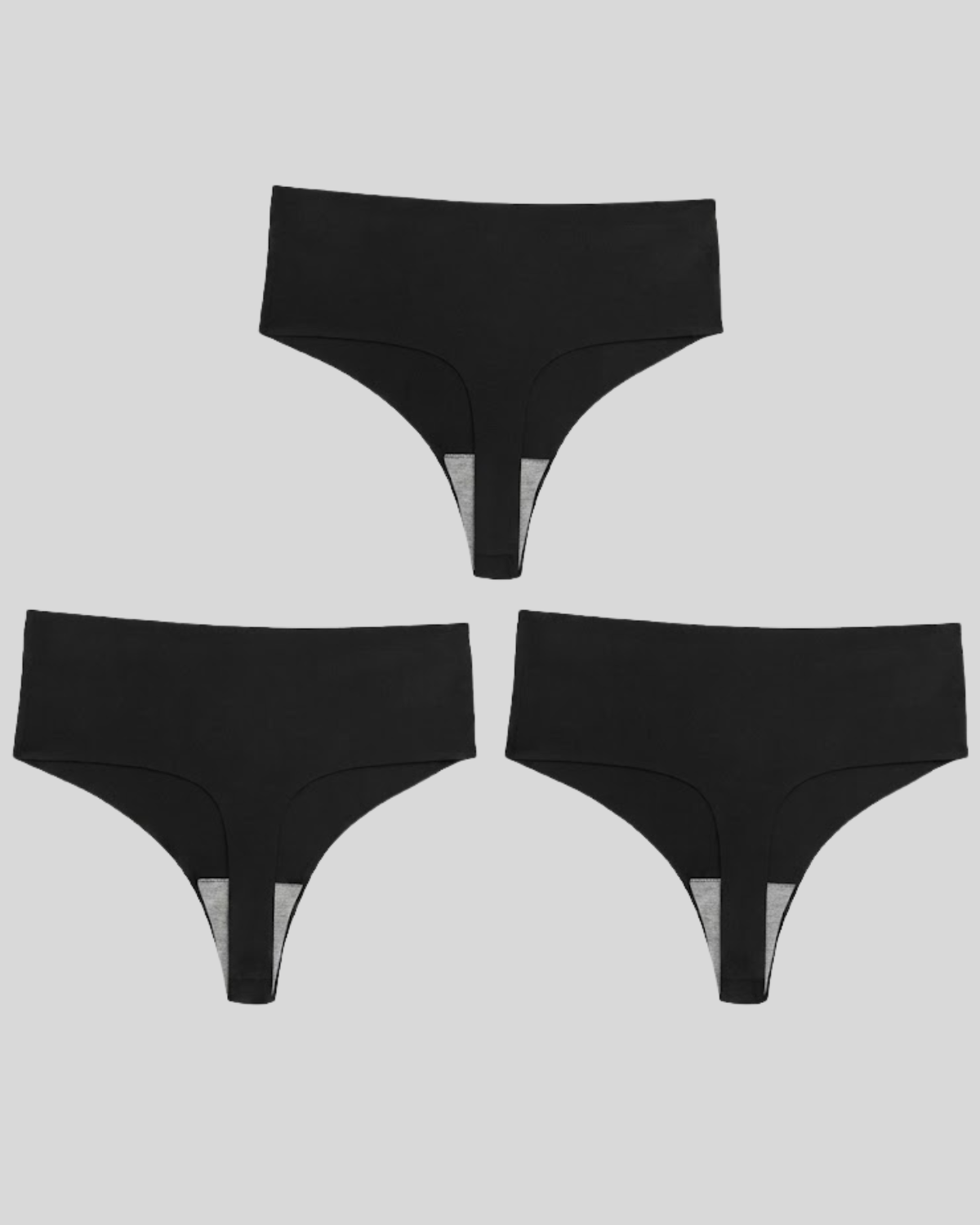 High-Leg Seamless Thong – Second Skin Fit