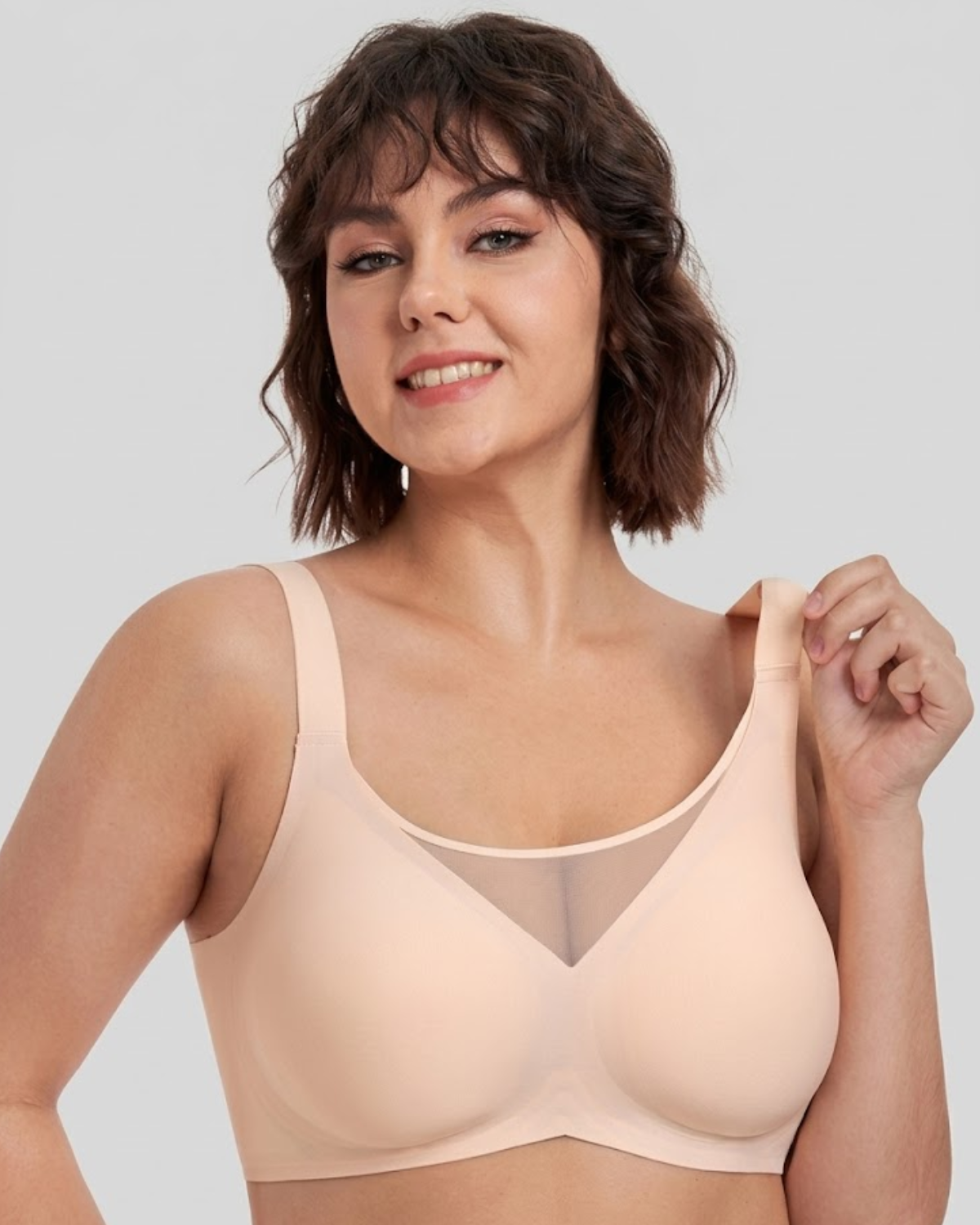 Jelly Lift Support Bra – Seamless & Wireless Fit