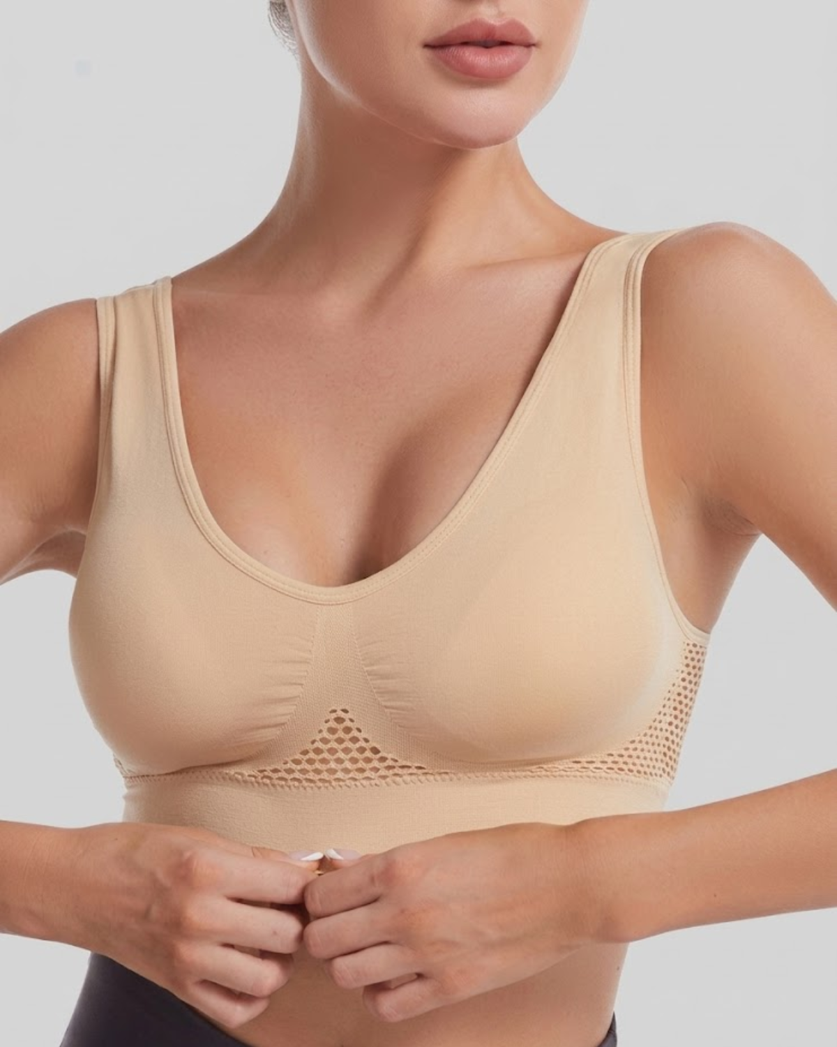 Breathable Active Bra – Light Support & Seamless Fit