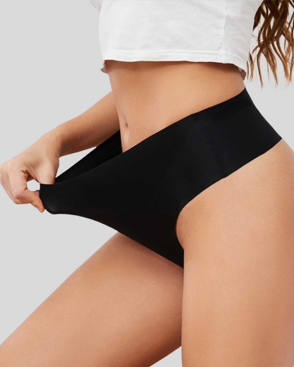 High-Leg Seamless Thong – Second Skin Fit