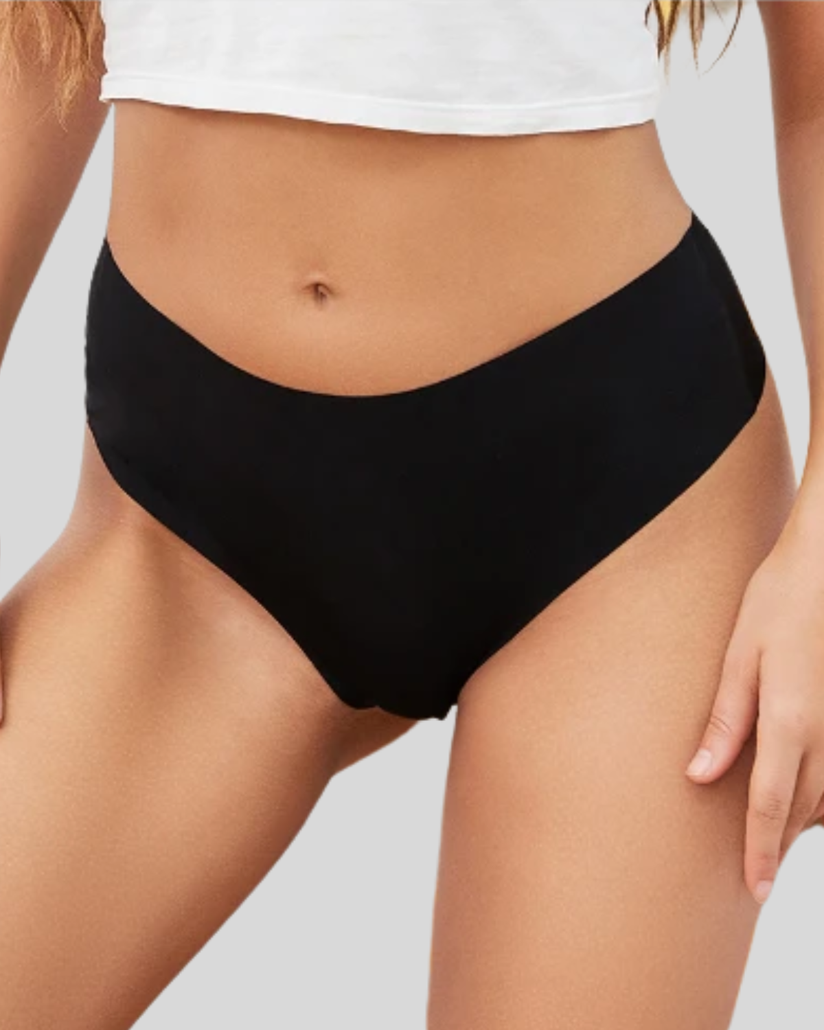 High-Leg Seamless Thong – Second Skin Fit