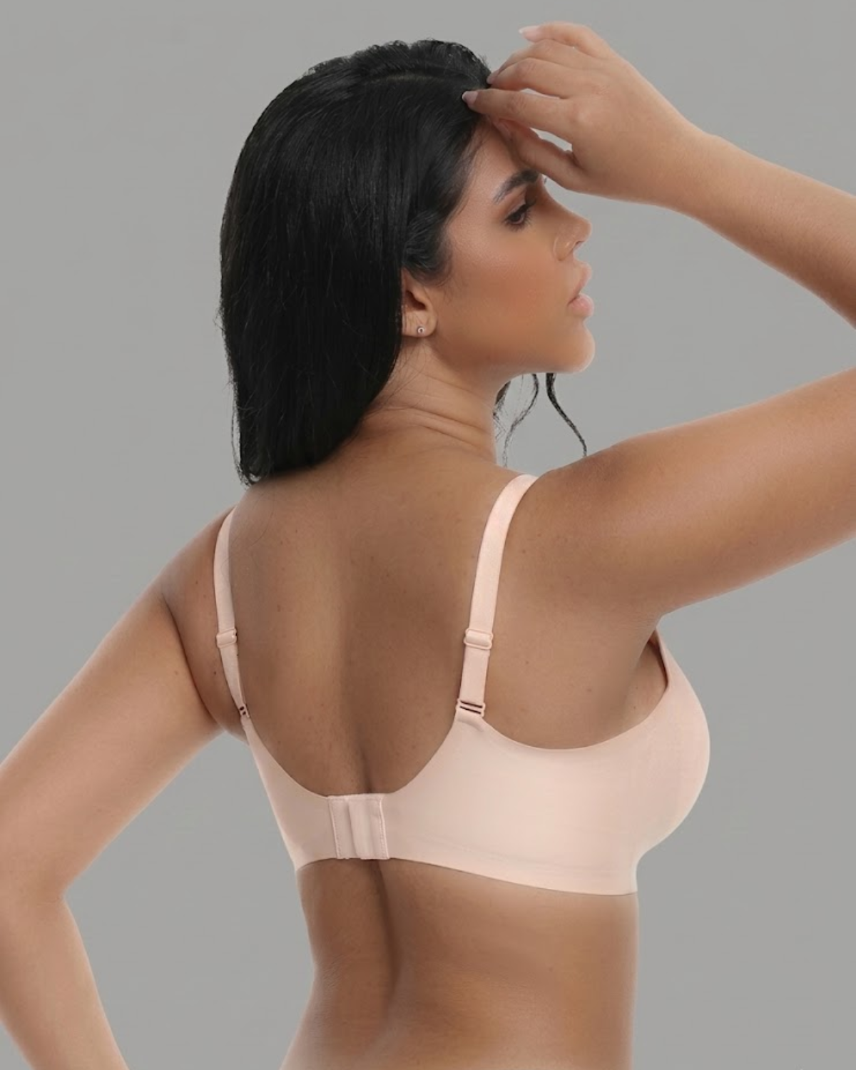 Deep V Sculpt Bra – Seamless & Wireless Lift