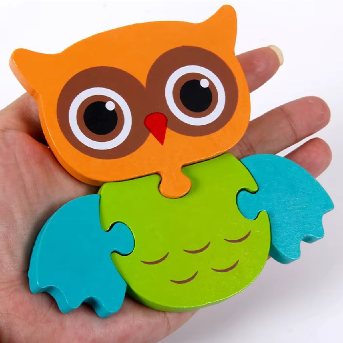 WOODEN SHAPE PUZZLE FOR KIDS