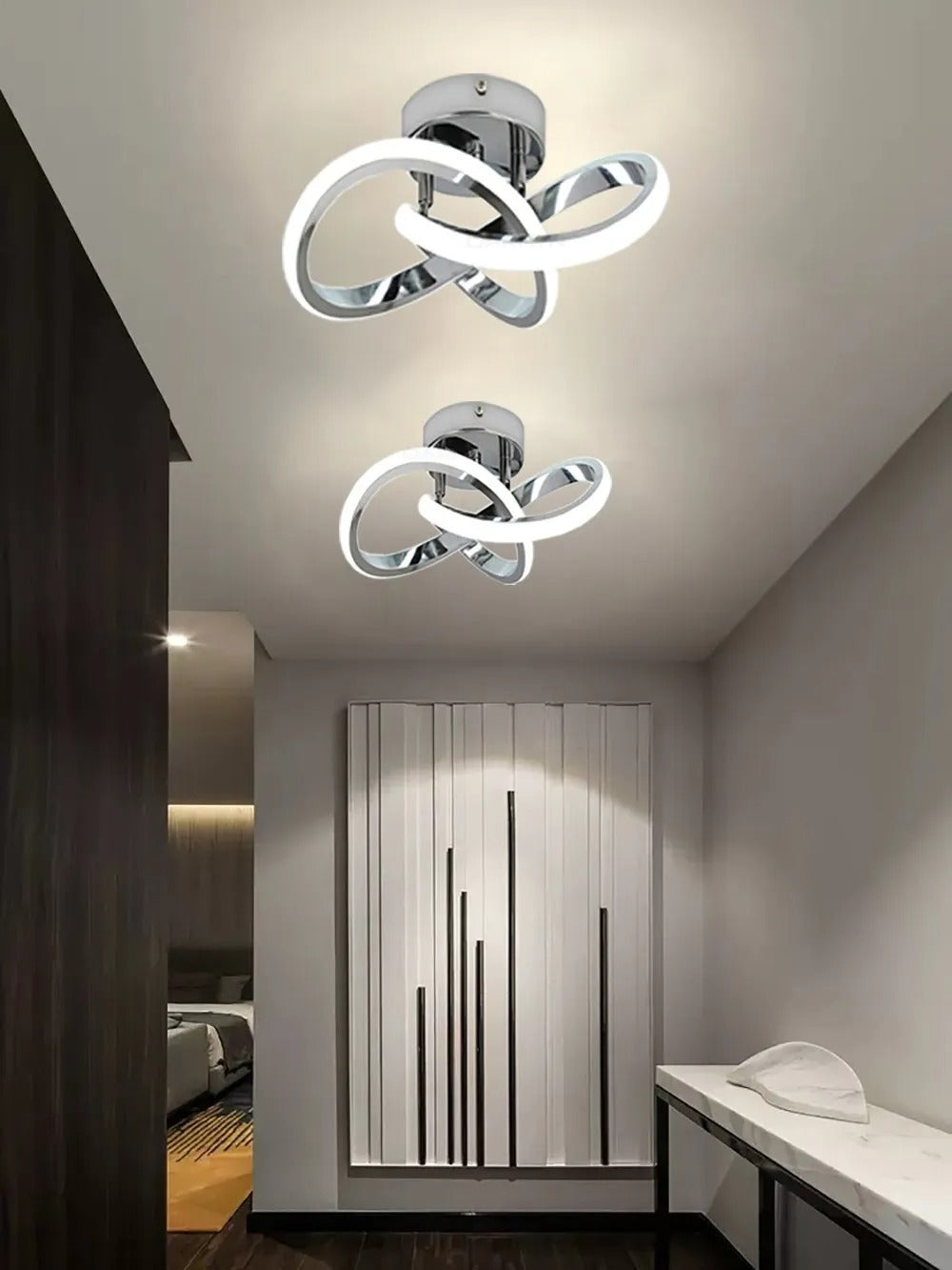 INFINITY LED CEILING LIGHT – MODERN DESIGN WITH ADJUSTABLE LIGHT COLOR