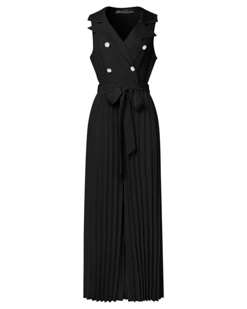CANNES PLEATED JUMPSUIT