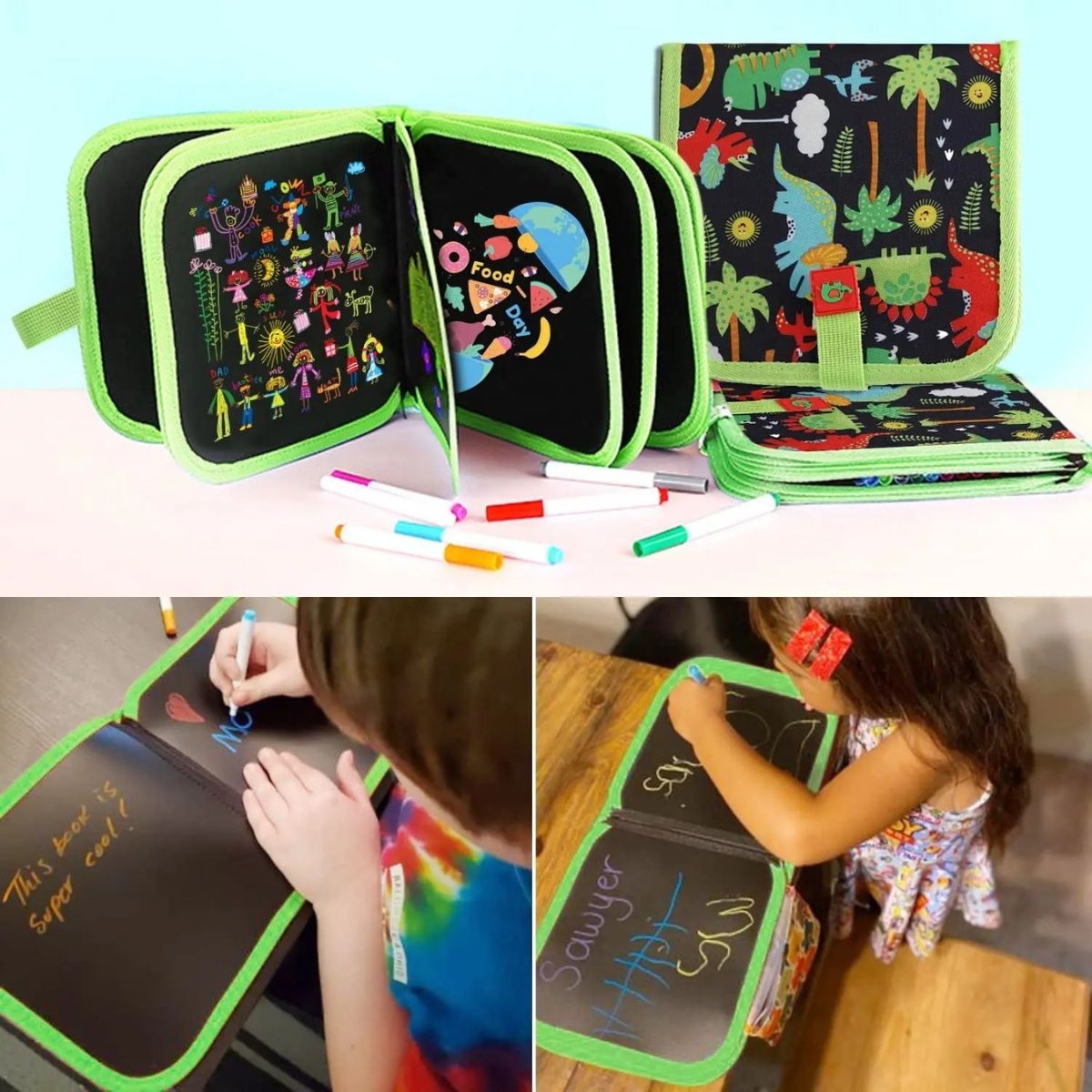 KIDS REUSABLE DRAWING BOOK